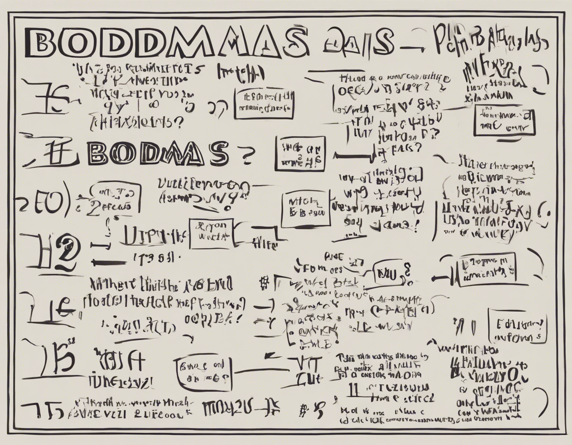 Mastering BODMAS: Practice Questions for Math Success