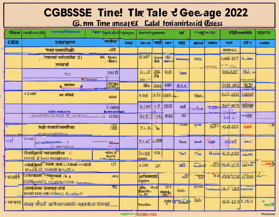 Ultimate Guide to CGPSE Exam Timetable 2024